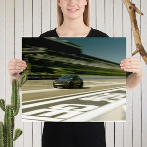 Tesla Model S Plaid Poster
