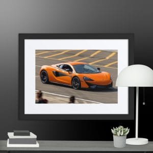 McLaren 570s Framed poster