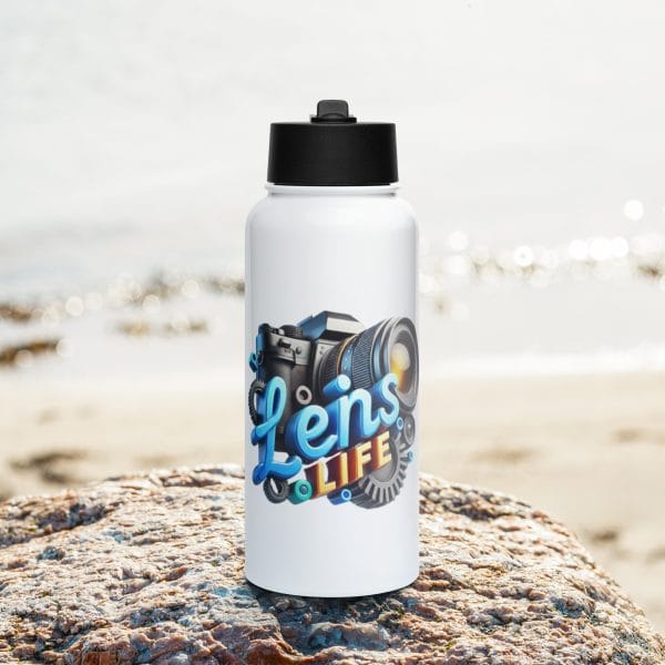Lens Life Studio Stainless steel water bottle