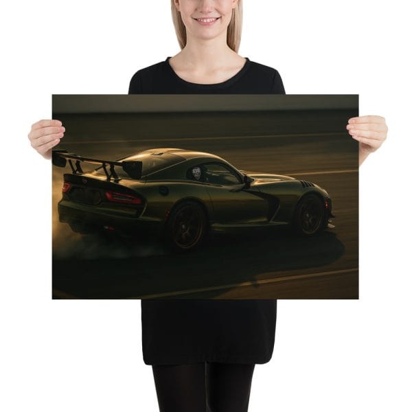 Dodge Viper ACR Green